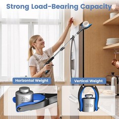 2 Pack 36 Inch Grabber Reacher Tool for Seniors, Foldable Blue+red(36 Inch)