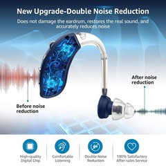 Advanced Hearing Aids with Enhanced Noise Reduction – Waterproof and Comfortable