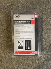 Deluxe Back Support Belt – Medium, 32″ – 38″ 7162 SAS Safety Corp.