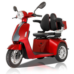 3-Wheeled Travel Mobility Scooter 800W 60V 20AH Battery Motor for Adult Elderly