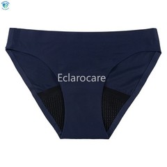 2pcs Teen Girls‘ Printed Low-Rise Menstrual Underwear—Seamless Machine-Washable