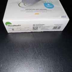 Bauerfeind ViscoHeel K Wedge Cushion -Heel Alignment Reduce Pain- Used 1ce -Sz 0