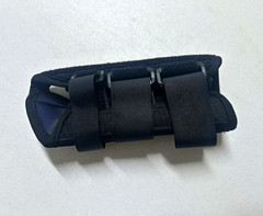 DeRoyal Adjustable Orthopedic Support Brace w/ Straps, Medium, Black