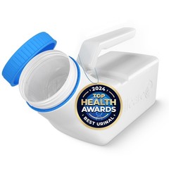 Urinals for Men Glow in The Dark Lid by Tilcare (1 Pack) 1 Count (Pack of 1)