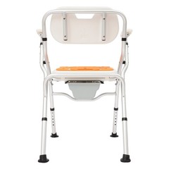 330lb Bedside Commode Toilet Chair w/ Bed Pan 3* EVA Seat Pads Height Adjustable