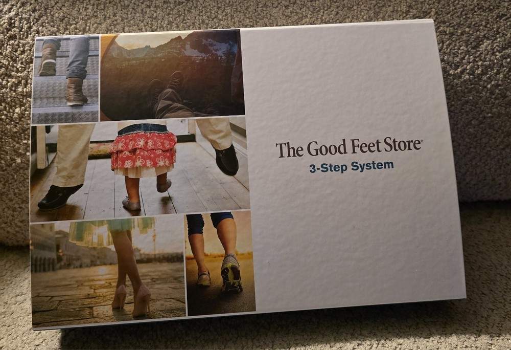 Good Feet Store 3-Step Arch Support System Complete Set W460 360 260 w/ Box