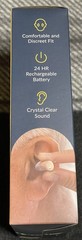 Audien Hearing ATOM one 1 Wireless Rechargeable OTC Hearing Aids New Sealed
