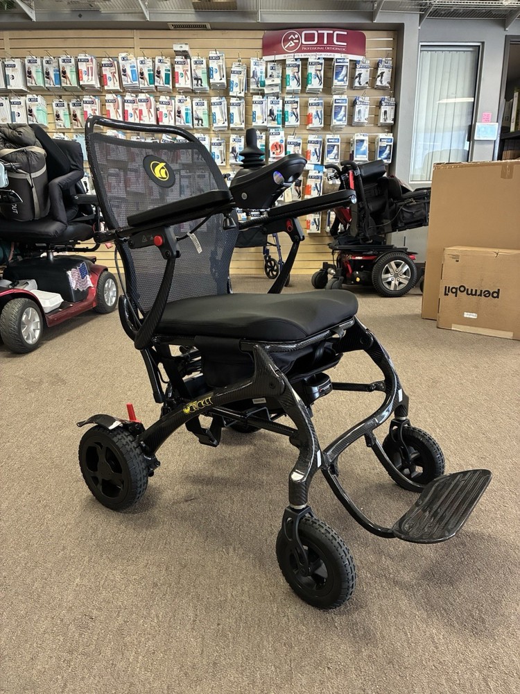 Golden Cricket GP302 Foldable Power Chair with Lightweight Carbon Fiber Frame