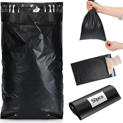 50 Pcs Ostomy Pouch Disposable Bag 7.87 X 13.78 Inches Ostomy Pouch Disposal Bag