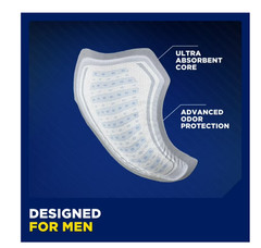 TENA Incontinence Guards for Men, Maximum, 144 Count