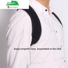 Posture Corrector Unisex USA Designed Back Brace EasyLiving100, Corp. Bonus Gift