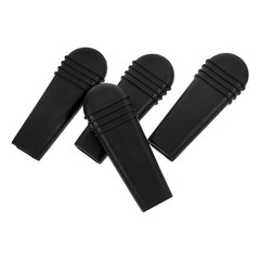 4Pcs Durable Black PVC Wheelchair Brake Extension Handle Covers Replacement