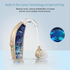 Wuvee Hearing Aids Hearing Amplifiers for Seniors Rechargeable with Noise Cancel