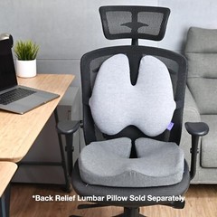 Cushion Lab Patented Pressure Relief Seat Cushion for Long Sitting Hours on O…
