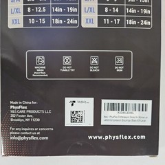 PhysFlex Compression Socks XXL OekoTex #X0045LEA6L. New.