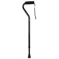 McKesson Bariatric Walking Cane, Heavy-Duty Steel, 500 lbs Limit, 1 Count