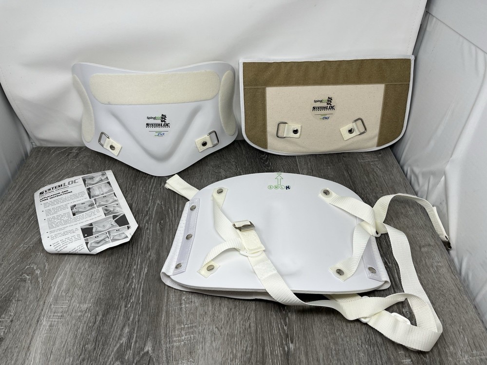 System LOC Decompressor LSO Spinal Orthosis Size Male Normal X-Large White