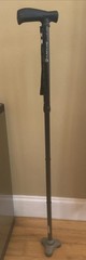 Hurrycane Walking Cane Standing, Folding and Adjustable 30-38’’, 350lb Capacity
