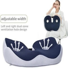 Orthopedic Memory Foam Seat Cushion for Tailbone, Sciatica, Prostate & Back Pain