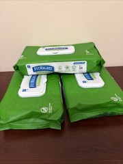 3 Pack FitRigth Aloe Quilted Cleansing Cloth Adult Wipe 4x48pcs