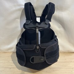 DonJoy Back Brace II TLSO Size Medium Black with Shoulder Straps Thoracic Aid