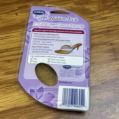 Dr. Scholls For Her Hidden Arch Supports Womens Gel Foot Feet Cushion – One Pair