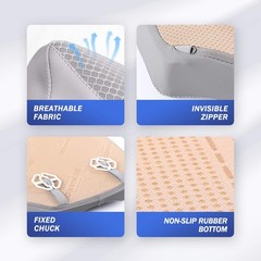 Car Seat Cushion, Comfortable Memory Foam Cushion for Driving, Auto Heighteni…