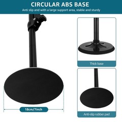 Black Adjustable Standing Assist Device Slip Elderly Floor Lift Mobility Tool
