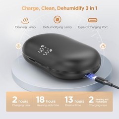 WASOCA Hearing Aids, Hearing Aids for Seniors with Bluetooth, Rechargeable Heari