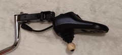 Wheelchair Power Joystick Controller, Black, with Mounting Bracket