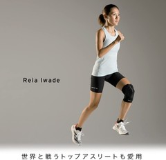 Knee Support for Running Thin Right Foot/No Pad/Outer Knee Support S