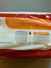 180 Count Tranquility Premium OverNight Underwear Pull Ups Adult Small/Youth XL
