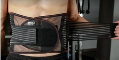 Orthopedic Corset Back Support Belt Men Back Brace Belt Fajas Lumbares Ortopedic