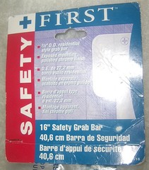 METAL GRAB BAR 16″ Safety First Polished Chrome Finish SF516 Franklin Brass Co