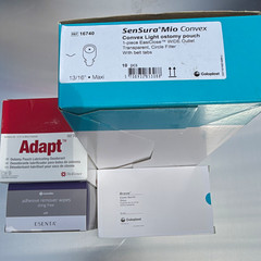 Coloplast SenSura Mio Convex 1-Piece Ostomy Pouch Filter Tabs 13/16 Maxi