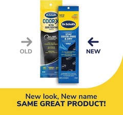 Dr. Scholl’sStay Odor-Free & Dry Comfort Insoles with Odor-X, Unisex Inserts