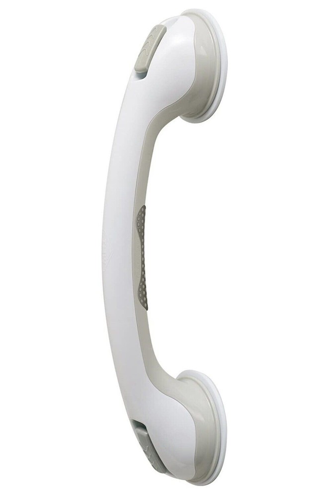 Safe-Er-Grip S10255 Plastic White Suction Cup Grab Bar 16 in.