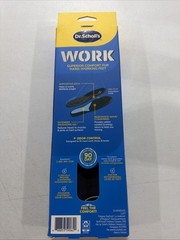 Dr. Scholl’s Work All-Day Superior Comfort Insoles 1 Pair (Pack of 2), Black