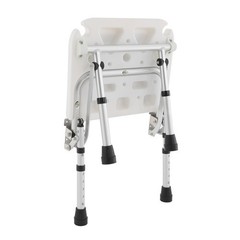Shower Folding Seat Wall Mount Height-Adjustable Shower Foldable Shower Seat
