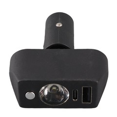 Electric Wheelchair Light 3 Pin XLR Head USB Charging Adjustable Angle LED BEA