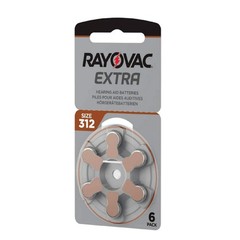 84x Rayovac Extra Advanced Size 312 Mf PR41 Batteries 1.45V Zinc Air