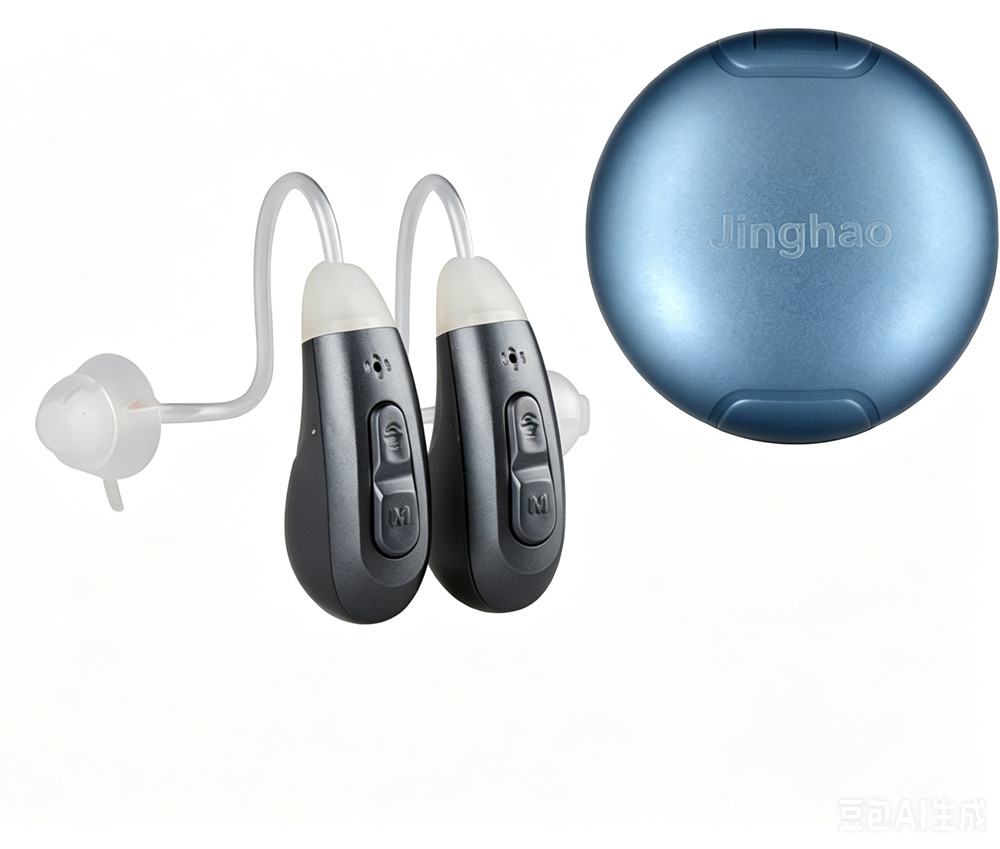 Jinghao Rechargeable Hearing Aids Sound Amplifier Ear Device High Power US