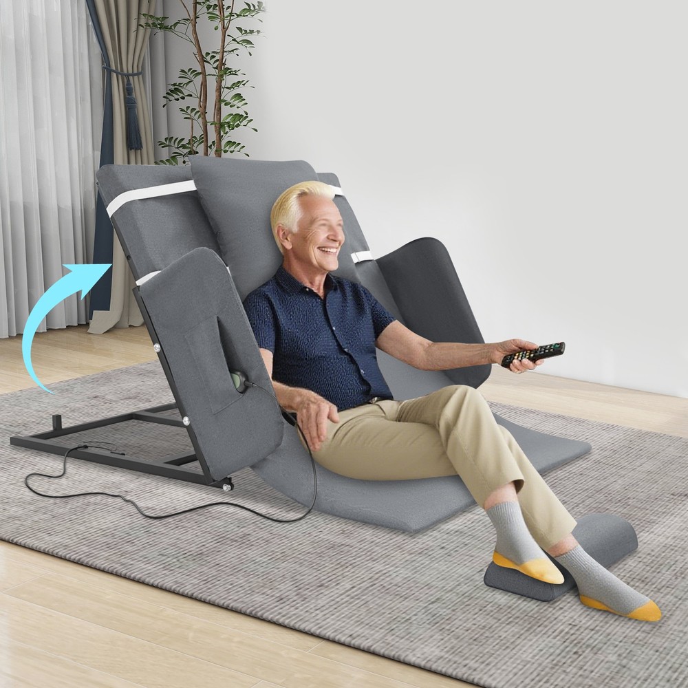 Electric Lifting Adjustable Bed Back Rest W/ Remote Control 8.2ft Cable Dc Motor
