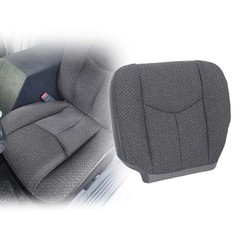 #69C Dark Gray Cloth Driver Side Bottom Replacement Seat Covers Compatible
