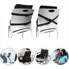 Truck Driver Seat Cushion Memory Foam Lumbar Back Support for Office Chair Car