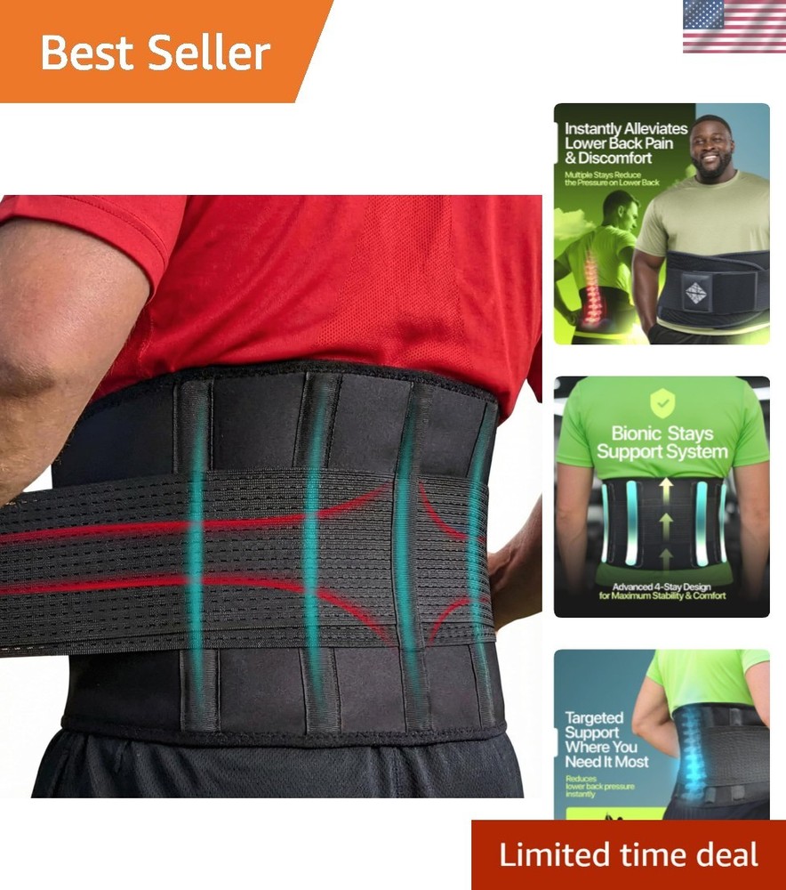 Plus Size Lower Back Brace 5XL – The Most Effective Back Pain Relief for Men …