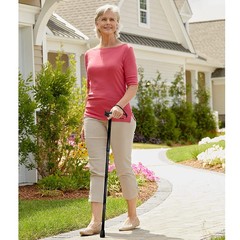Folding Walking Cane Walking Stick Adjustable Aluminum Collapsible Travel Hiking