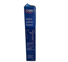 Carex Toilet Safety Frame 300lb Capacity Adjustable Height And Width USA Seller