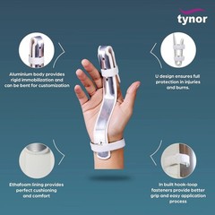Finger Tynor Extension Splint for Broken Fingers Arthritis Trigger Finger Brace