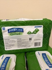 3 Pack FitRigth Aloe Quilted Cleansing Cloth Adult Wipe 4x48pcs